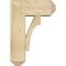 Ekena Millwork Westlake Craftsman Rough Sawn Bracket w/ Offset Brace, Douglas Fir, 8"W x 18"D x 26"H BKT0806X18X26WTL04RDF - alternate 2